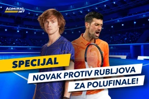 Djoković protiv Rubljeva, AdmiralBet specijal uz Novaka!